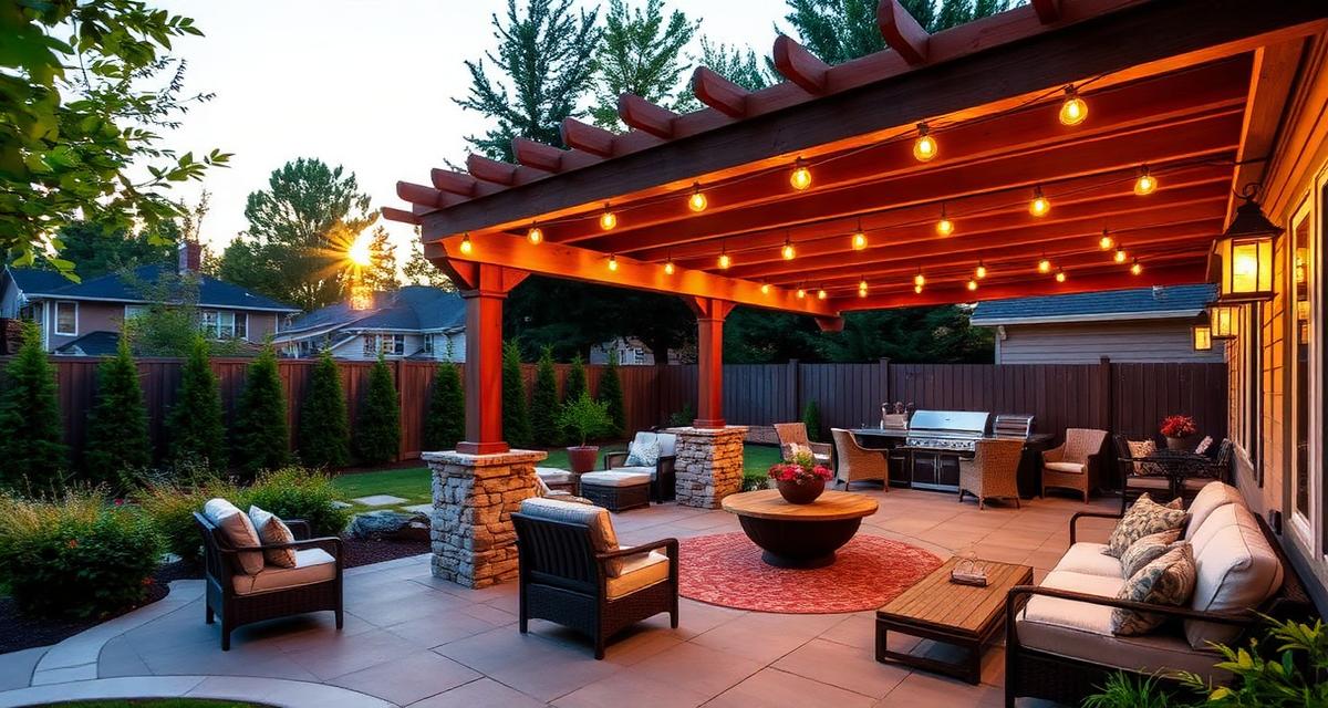 Outdoor Living Spaces: Patio and Pergola Ideas for Louisville